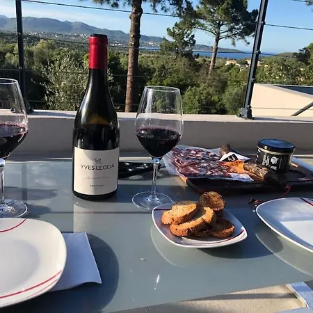 Privee-piscine-vue Mer-pinarello-cirindinu