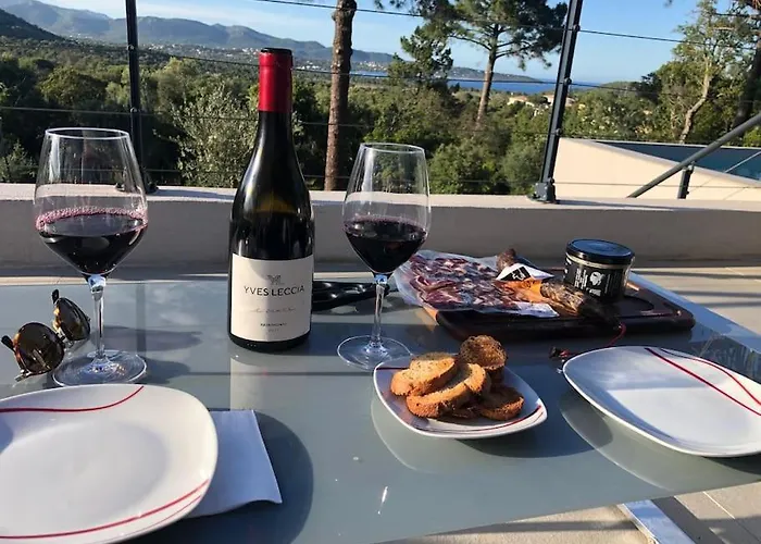 Privée-piscine-vue Mer-pinarello-cirindinu