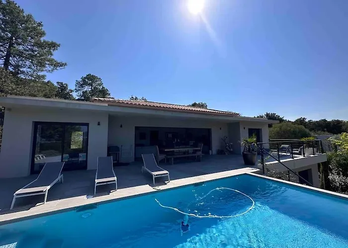 Privée-piscine-vue Mer-pinarello-cirindinu Villa *