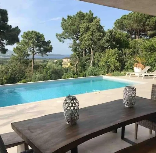 Privée-piscine-vue Mer-pinarello-cirindinu