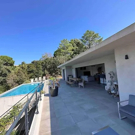 Villa Privee-piscine-vue Mer-pinarello-cirindinu *