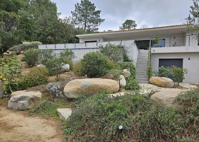 Privee-piscine-vue Mer-pinarello-cirindinu Vila